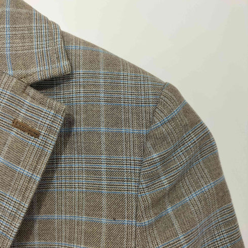 ダブルスタンダードクロージング DOUBLE STANDARD CLOTHING イタリア製 2Bシングル テーラードジャケット  エルボーパッチ レディース JPN:36